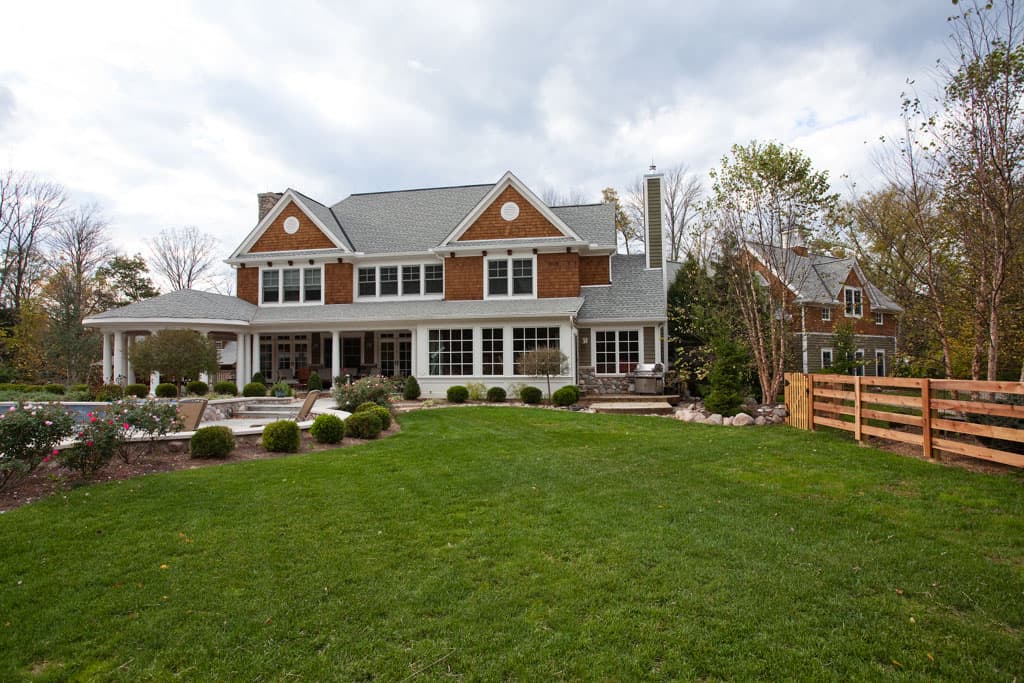 Custom Home Exterior by Hueber Homes